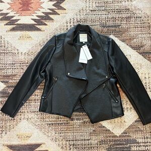 Bagatelle NWT Faux-Ever Leather Jacket Large